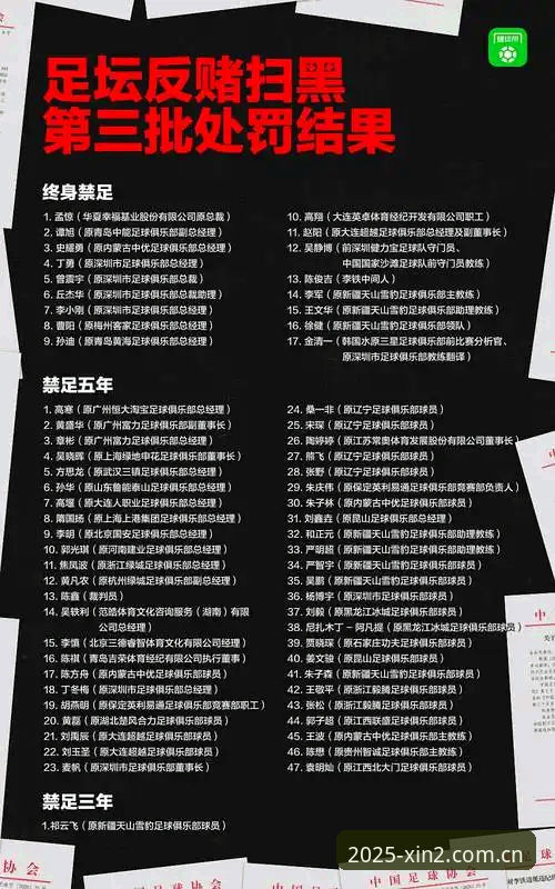 足协禁足名单 vs 体育精神：一场65人职业生涯的终结与反思